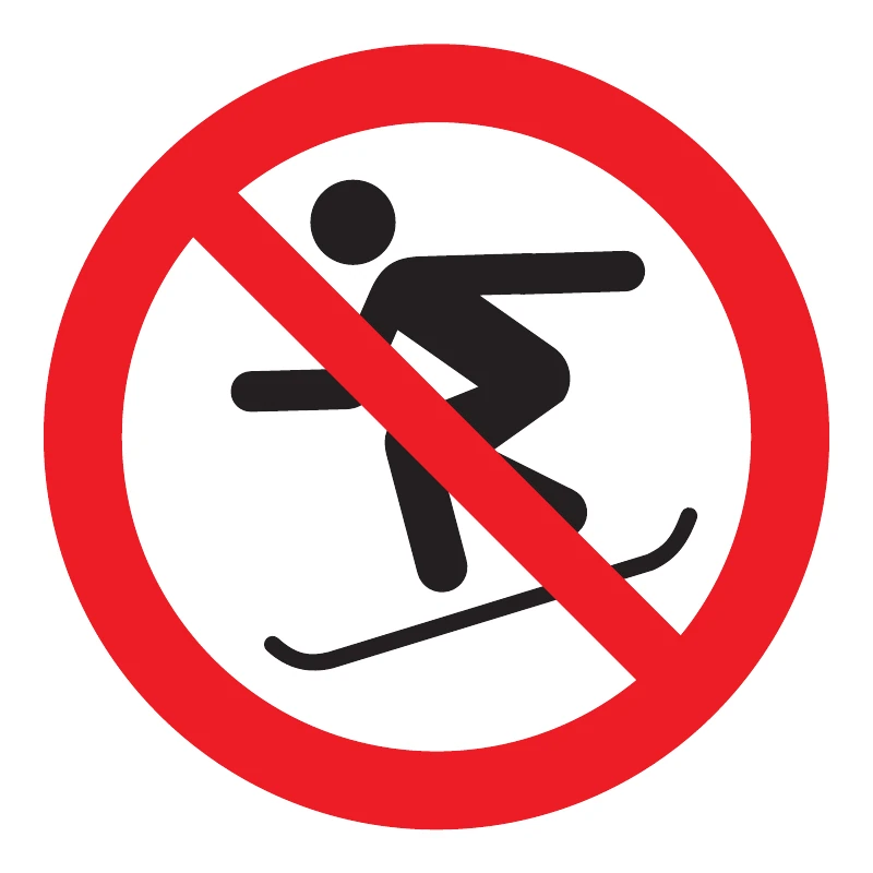 Snowboardozni tilos